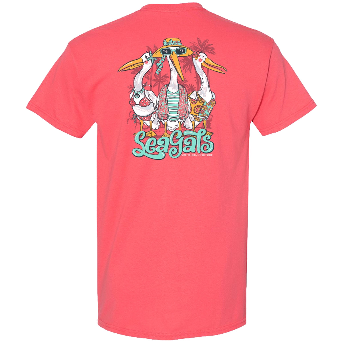 Southern Couture Classic SeaGals  T-Shirt - SimplyCuteTees