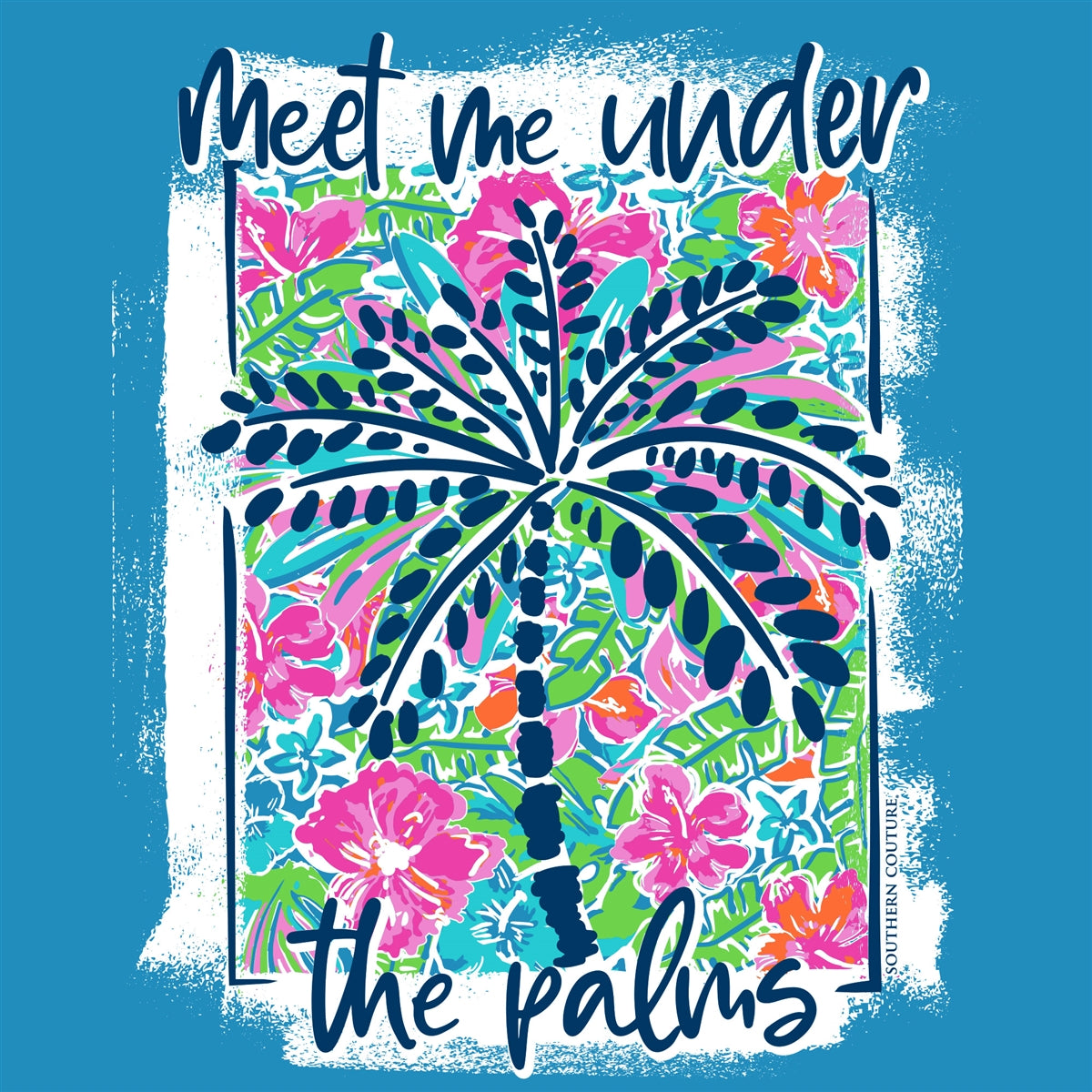 Southern Couture Soft Under The Palms T-Shirt - SimplyCuteTees