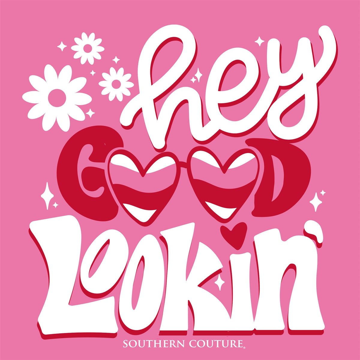 Southern Couture Soft Hey Good Lookin T-Shirt - SimplyCuteTees