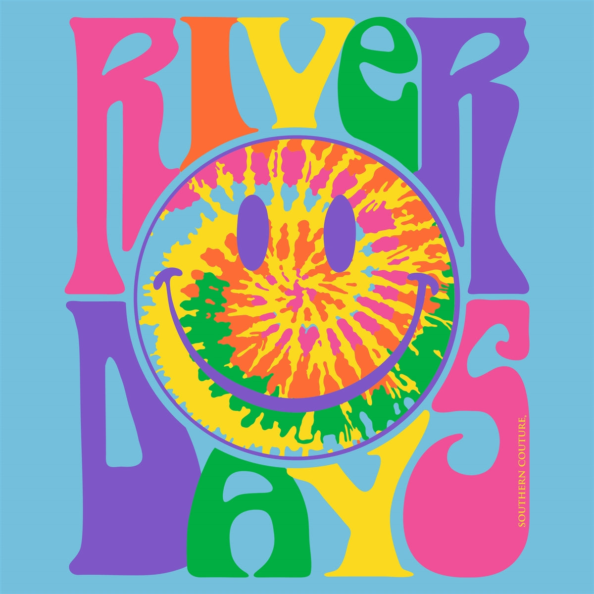 Southern Couture Soft River Days T-Shirt - SimplyCuteTees