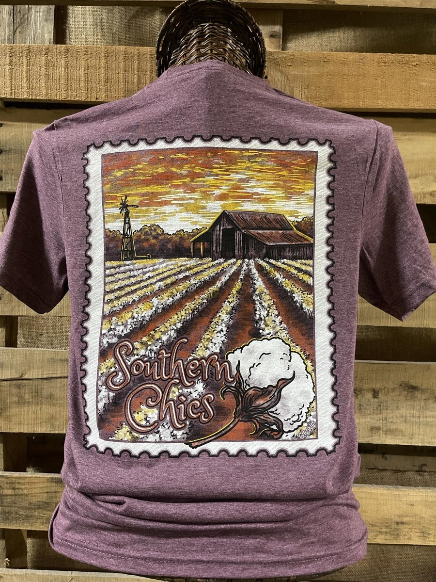 Southern Chics Cotton Stamp Soft Style T-Shirt