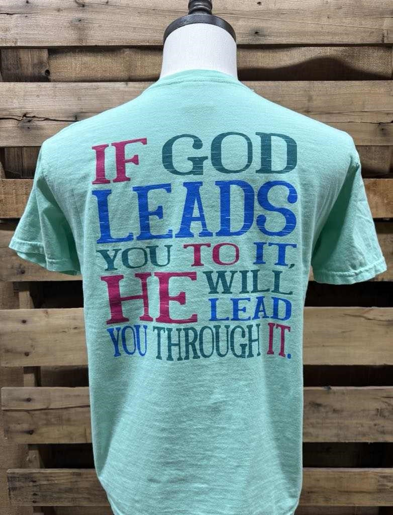 Southern Chics God Leads You Comfort Colors T Shirt - SimplyCuteTees