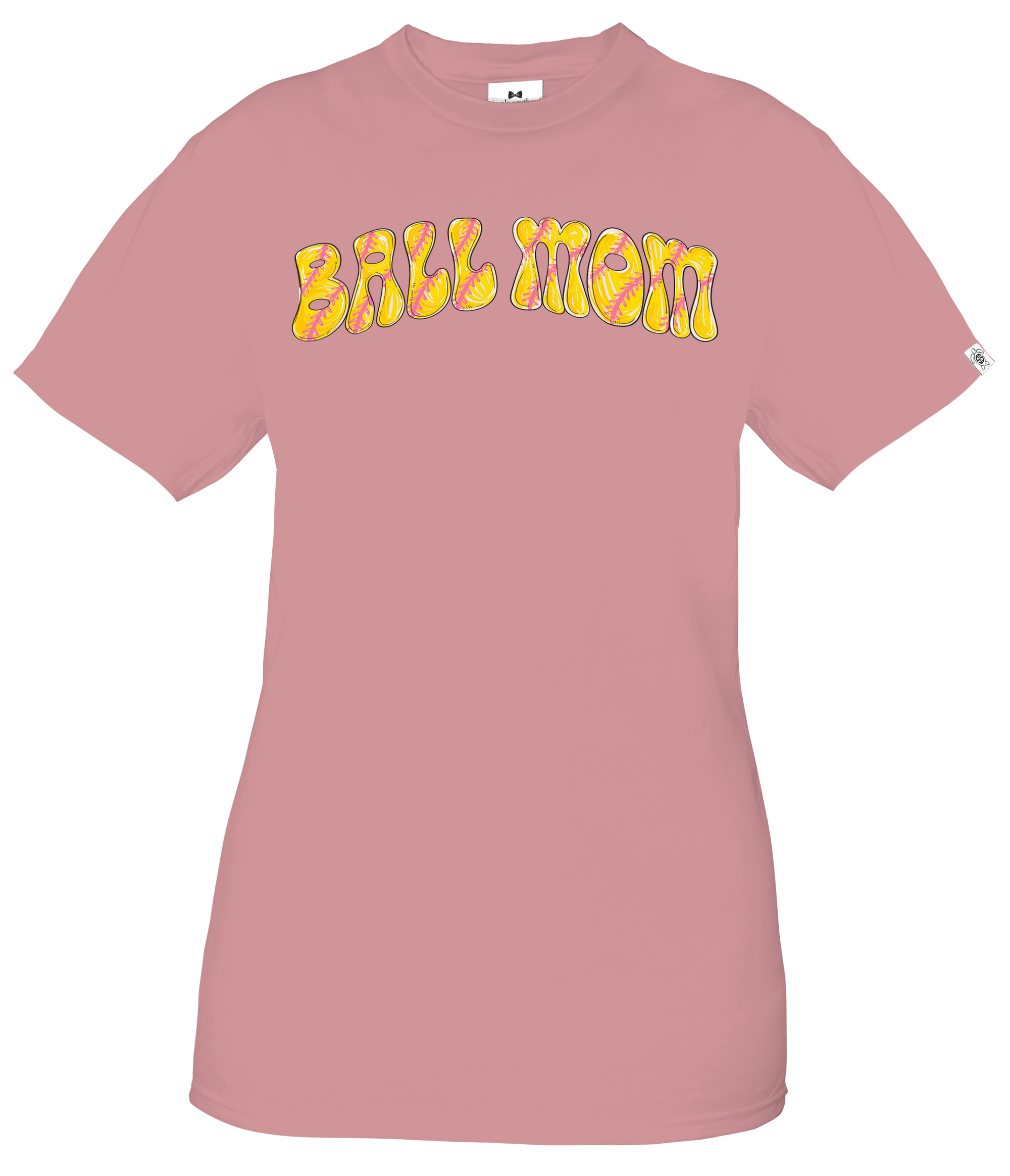 Simply Southern Heart Ball Mom T-Shirt