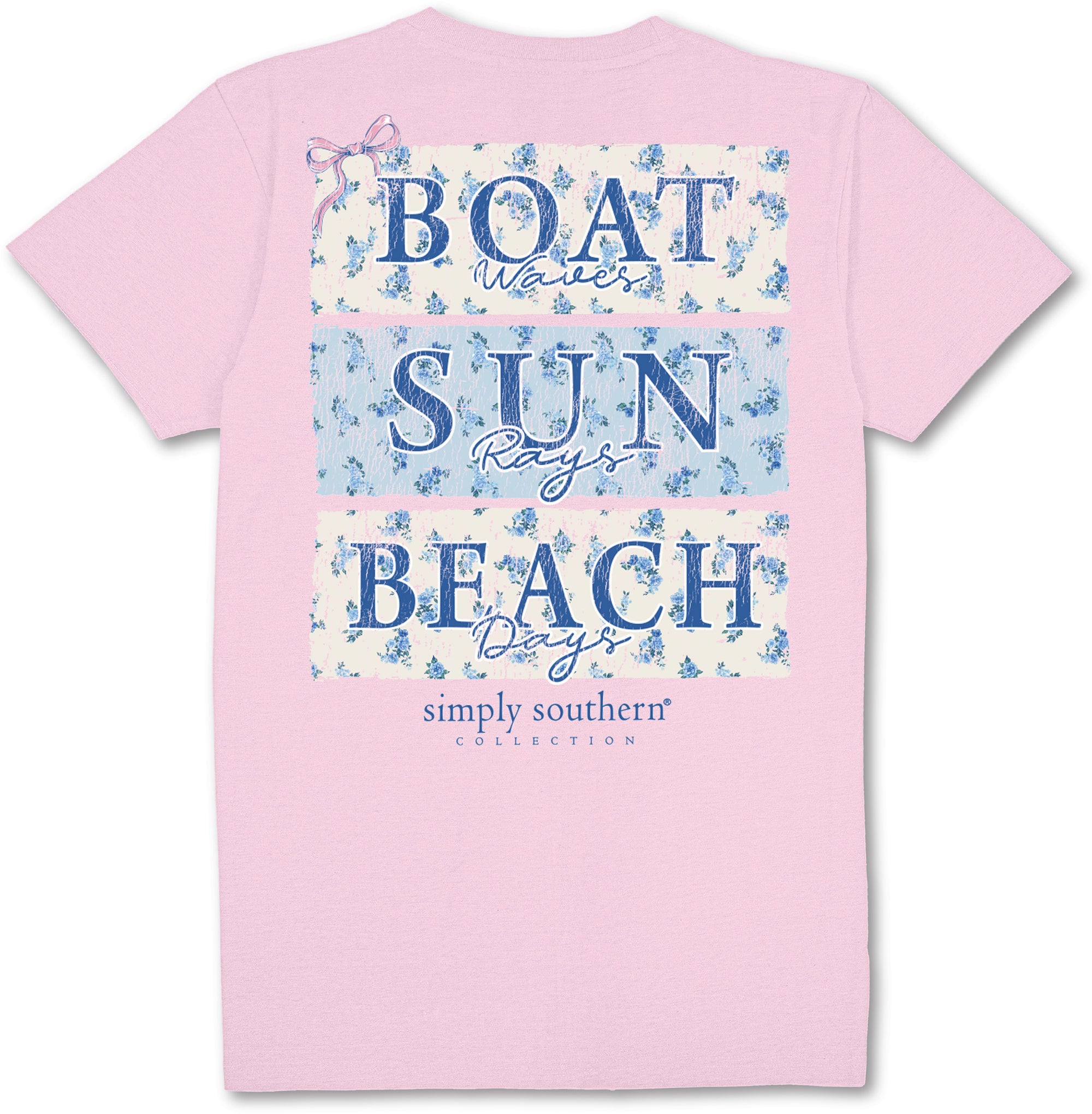 Simply Southern Boat Sun Beach T-Shirt - SimplyCuteTees