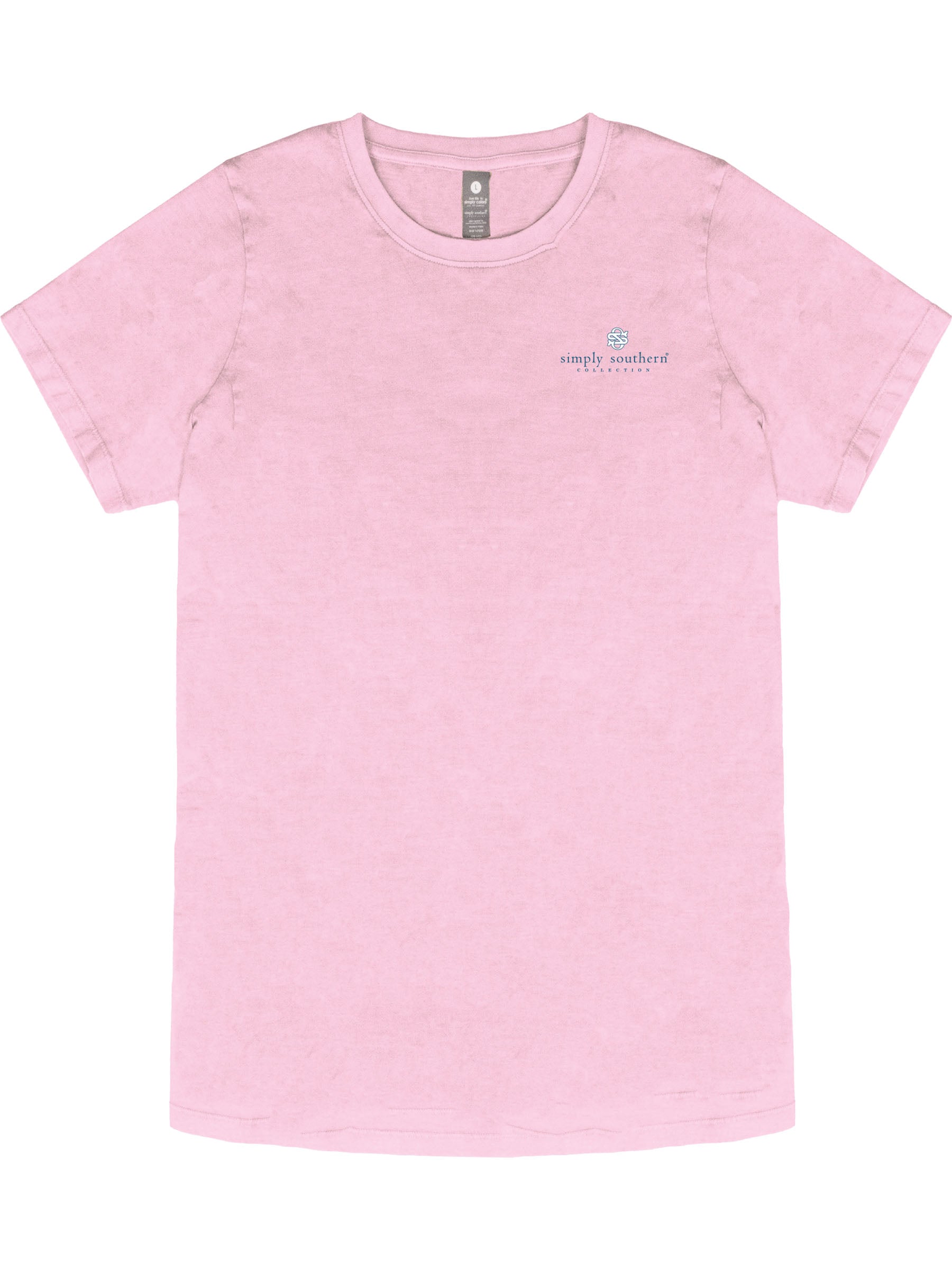 Simply Southern Book Love Washed Pink T-Shirt - SimplyCuteTees