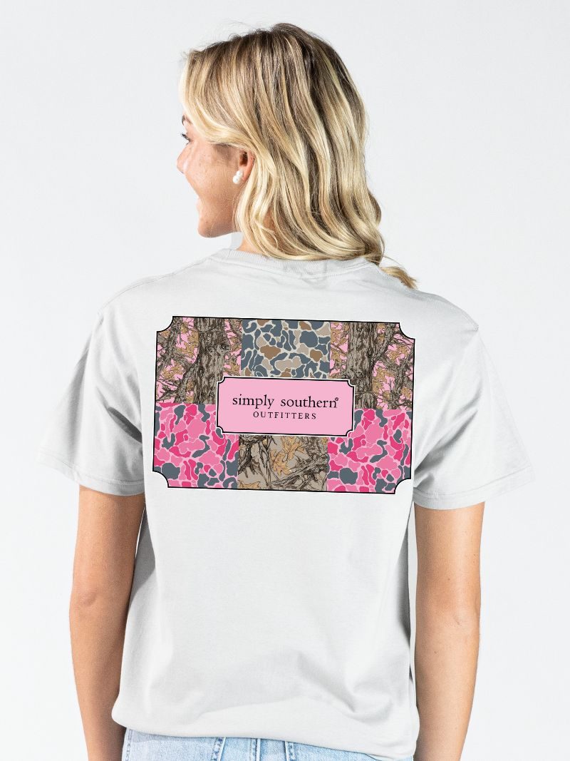 Simply Southern Camo Logo Star T-Shirt - SimplyCuteTees