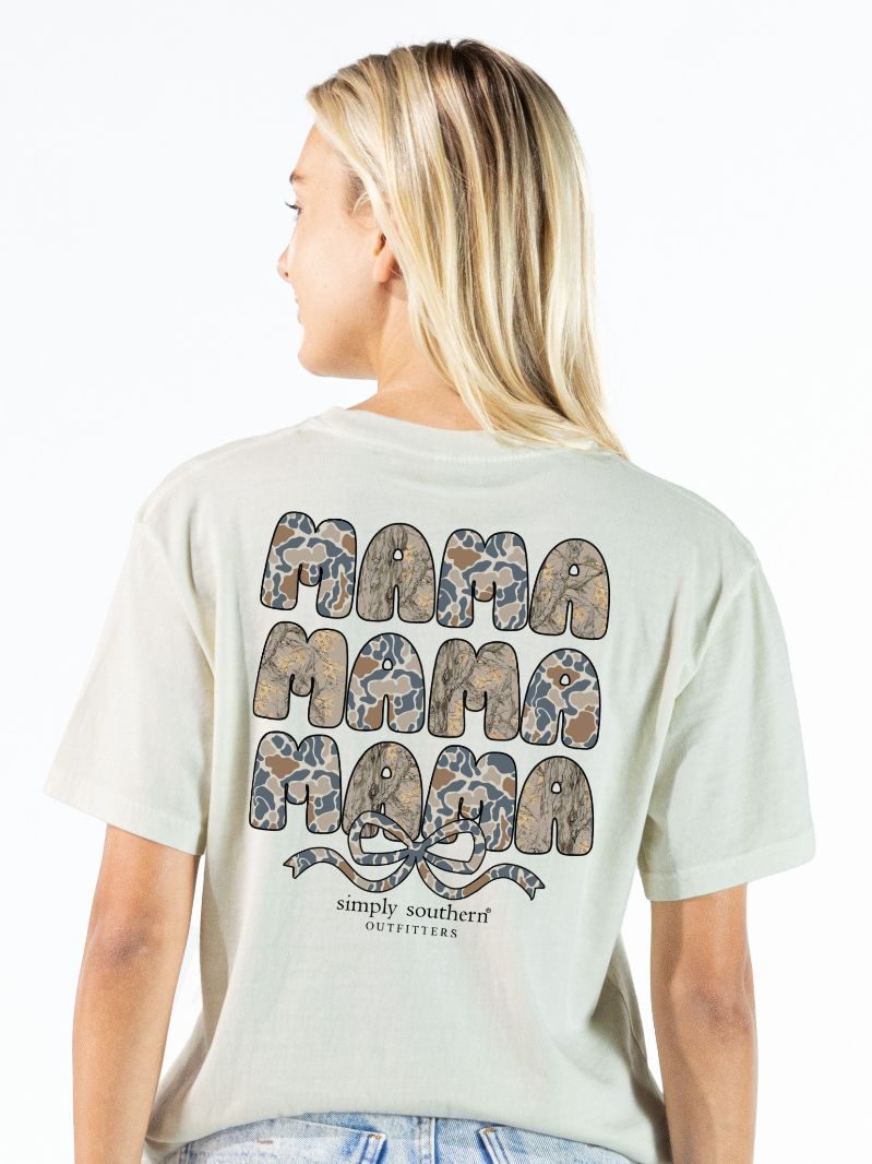Simply Southern Camo Mama Dust T-Shirt - SimplyCuteTees