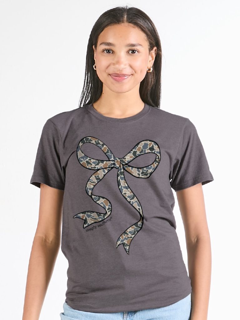 Simply Southern Classic Camo Bow T-Shirt