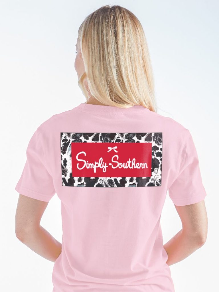 Simply Southern Cow Logo T-Shirt - SimplyCuteTees