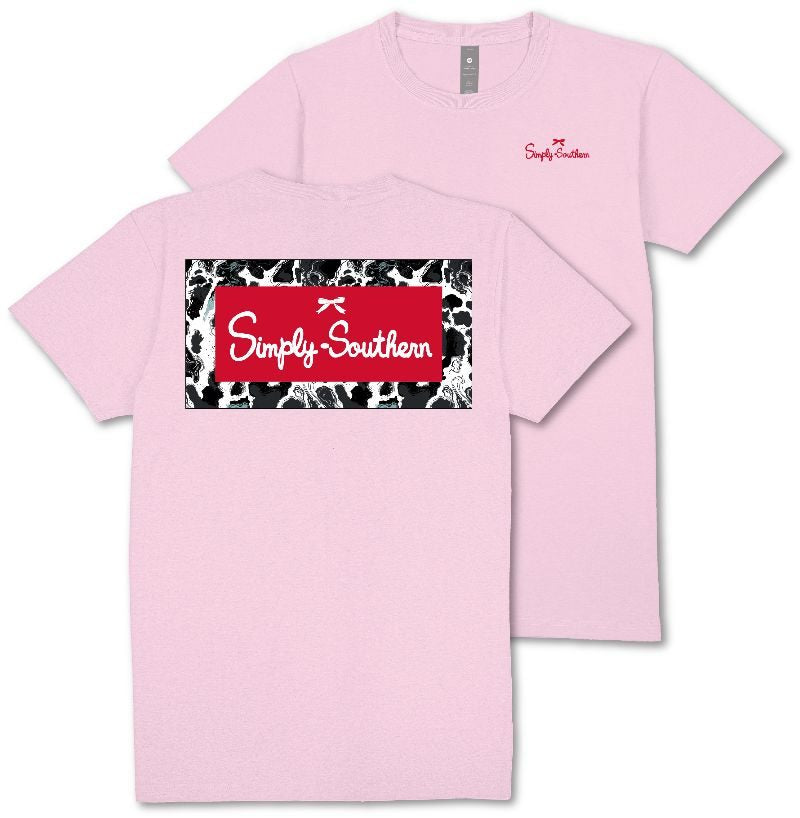 Simply Southern Cow Logo T-Shirt - SimplyCuteTees
