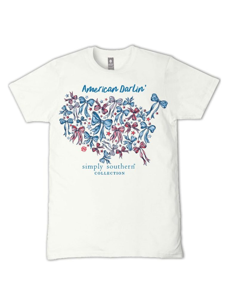 Simply Southern USA Darlin Oyster T-Shirt