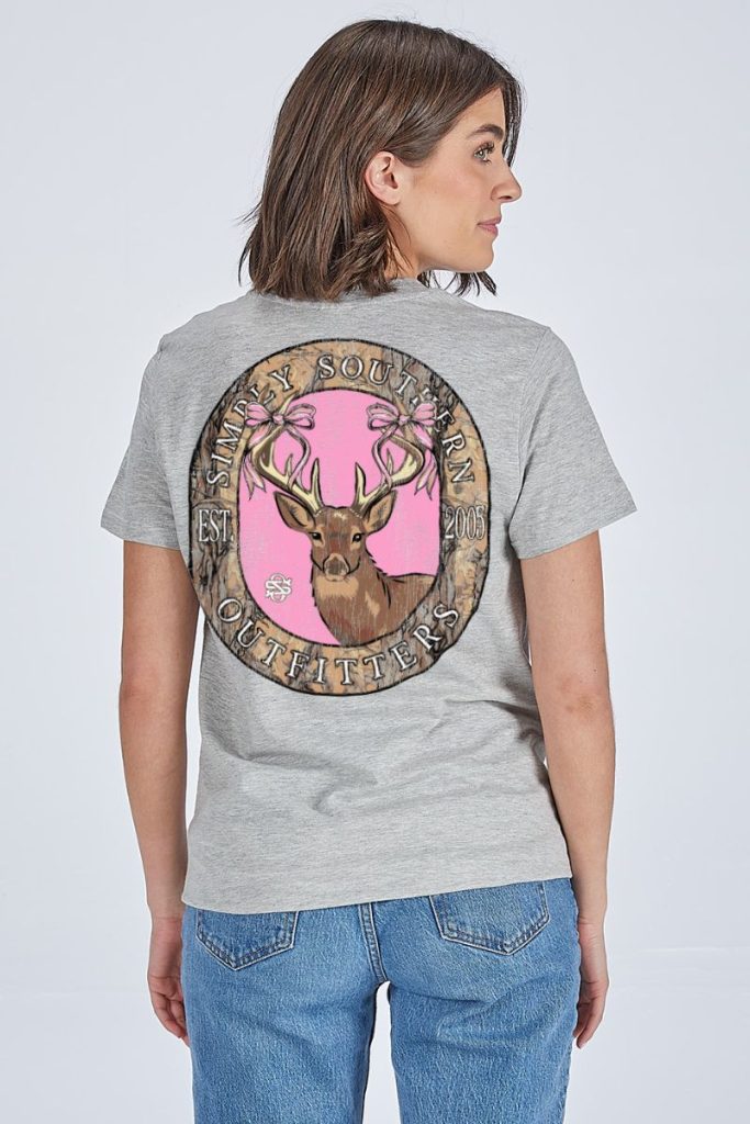 Simply Southern Camo Deerly T-Shirt - SimplyCuteTees