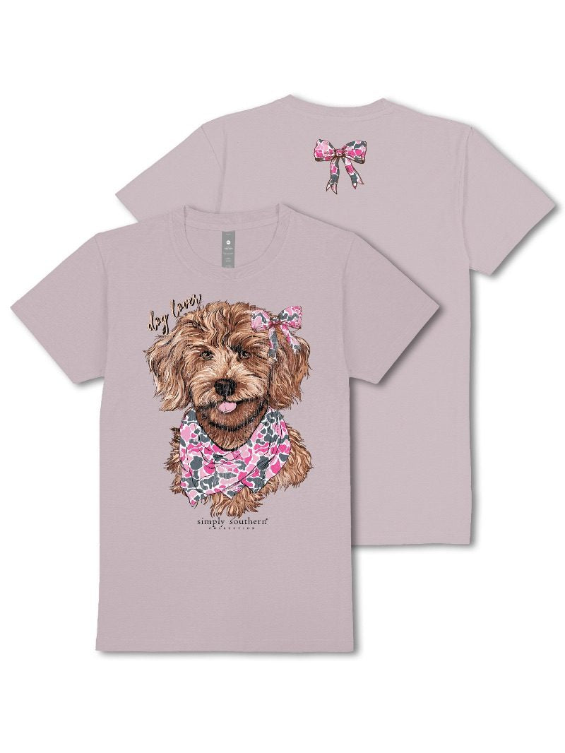 Simply Southern Dog Camo Bow T-Shirt - SimplyCuteTees