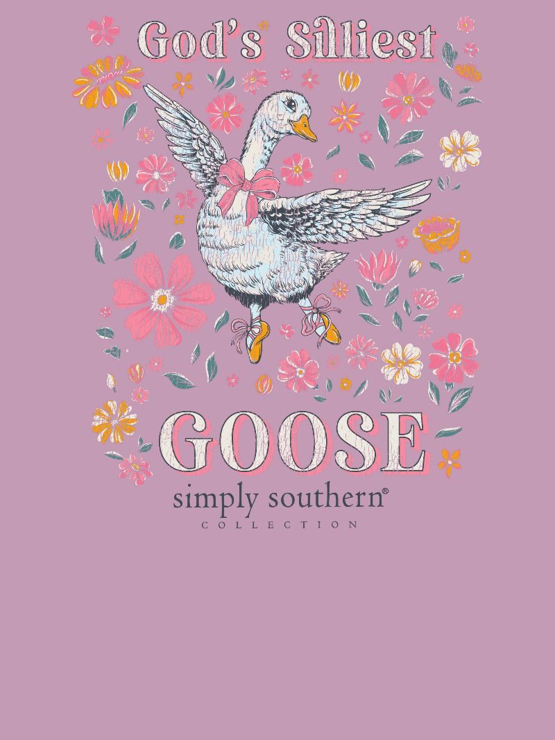Simply Southern God's Silliest Goose T-Shirt - SimplyCuteTees