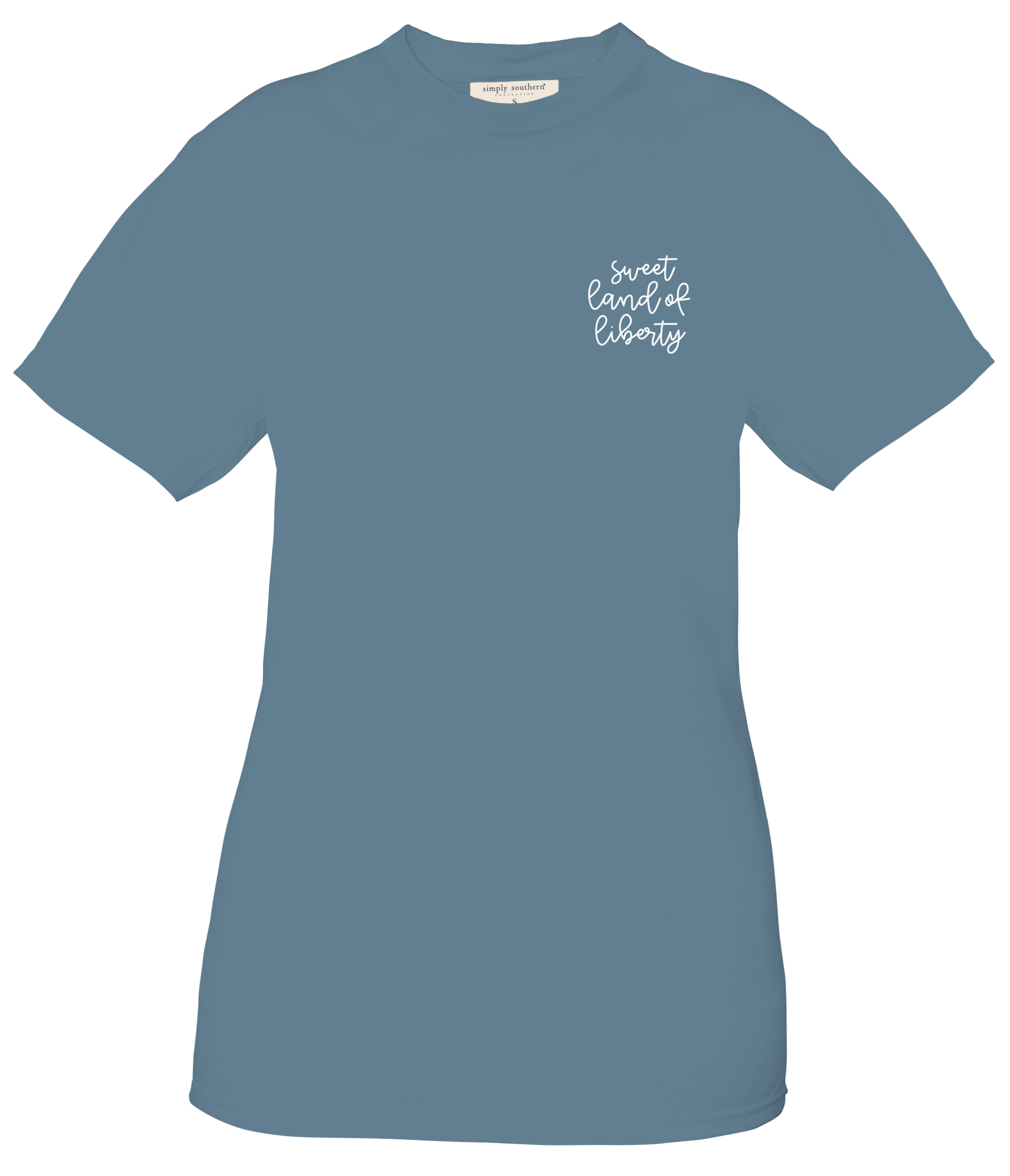 Simply Southern USA Knit Flag T-Shirt