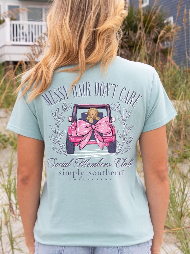 Simply Southern Messy Hair Members Club T-Shirt