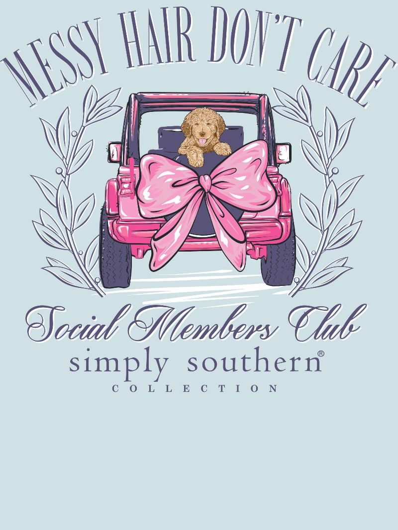 Simply Southern Messy Hair Members Club T-Shirt