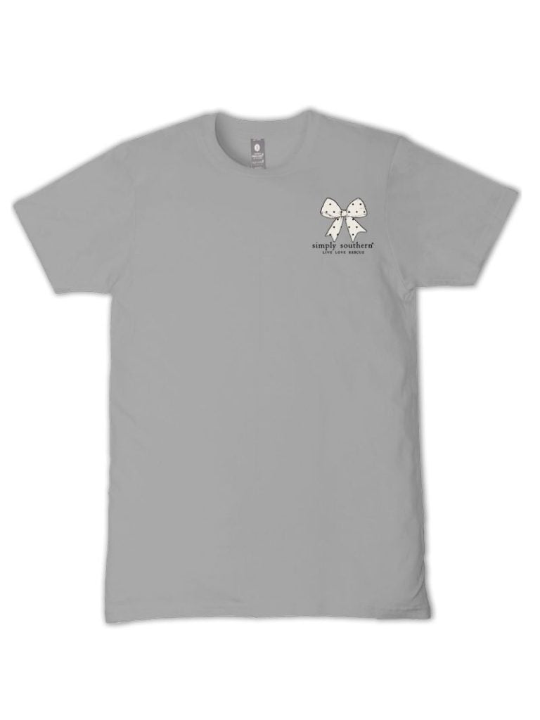 Simply Southern Pet Dogs Bow Lunar T-Shirt