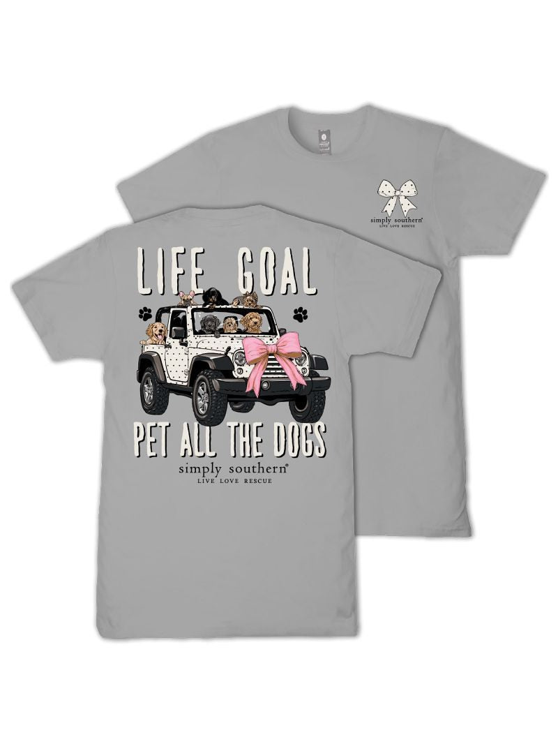 Simply Southern Pet Dogs Bow Lunar T-Shirt