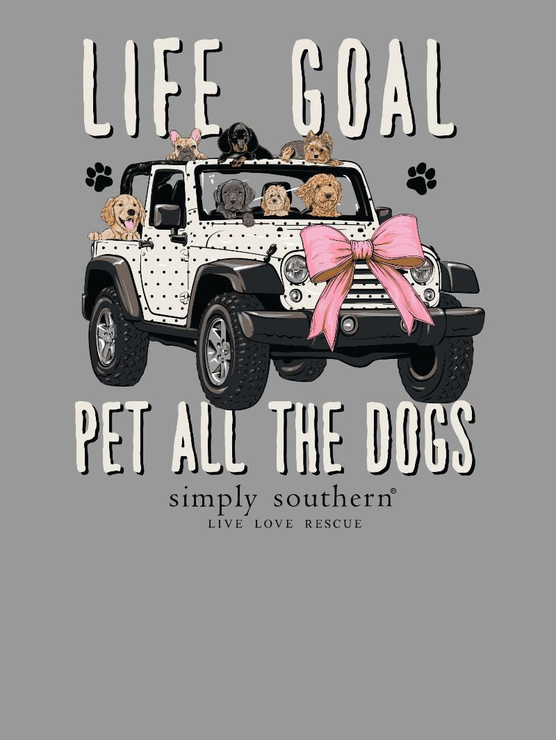 Simply Southern Pet Dogs Bow Lunar T-Shirt