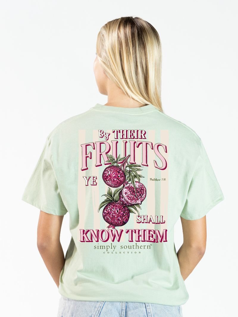 Simply Southern Bejeweled Pomegranates T-Shirt - SimplyCuteTees
