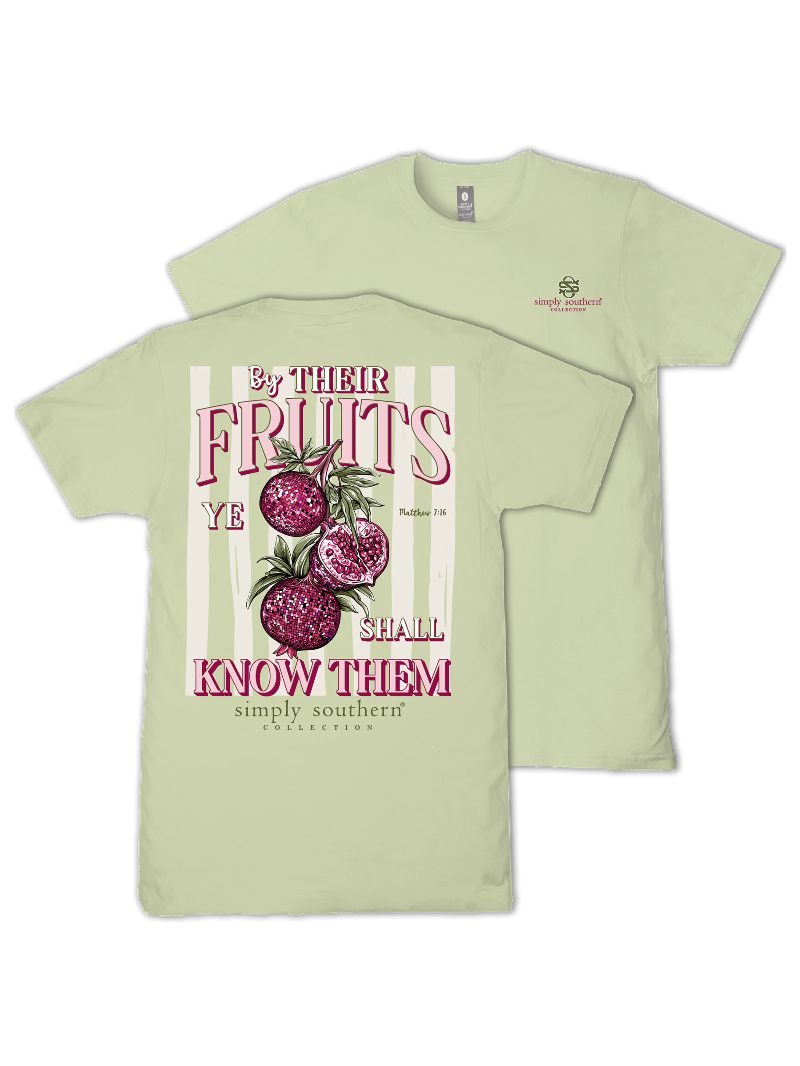 Simply Southern Bejeweled Pomegranates T-Shirt - SimplyCuteTees