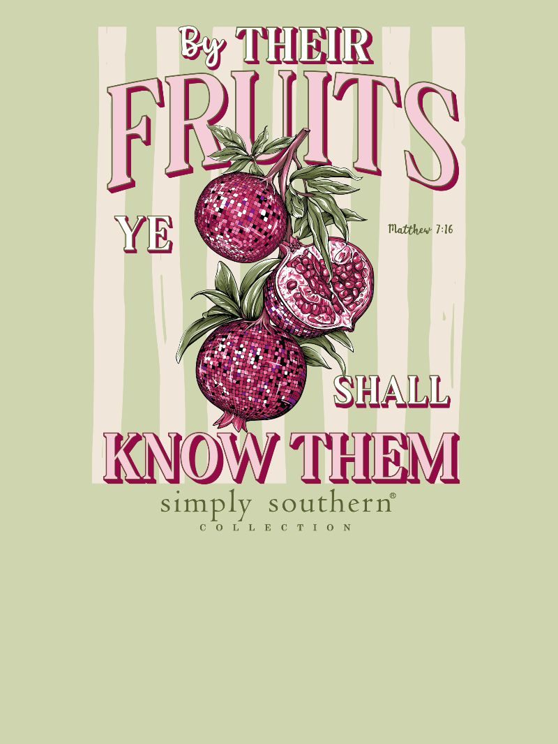 Simply Southern Bejeweled Pomegranates T-Shirt - SimplyCuteTees