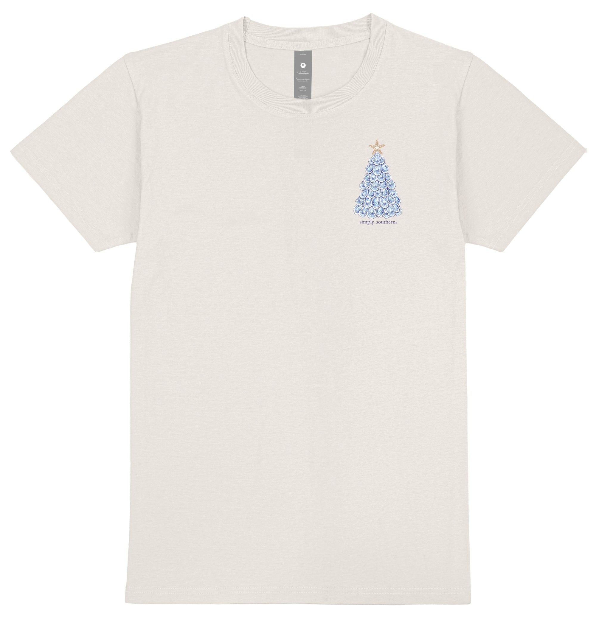 Simply Southern Sea Sun Oyster Tree Holiday T-Shirt