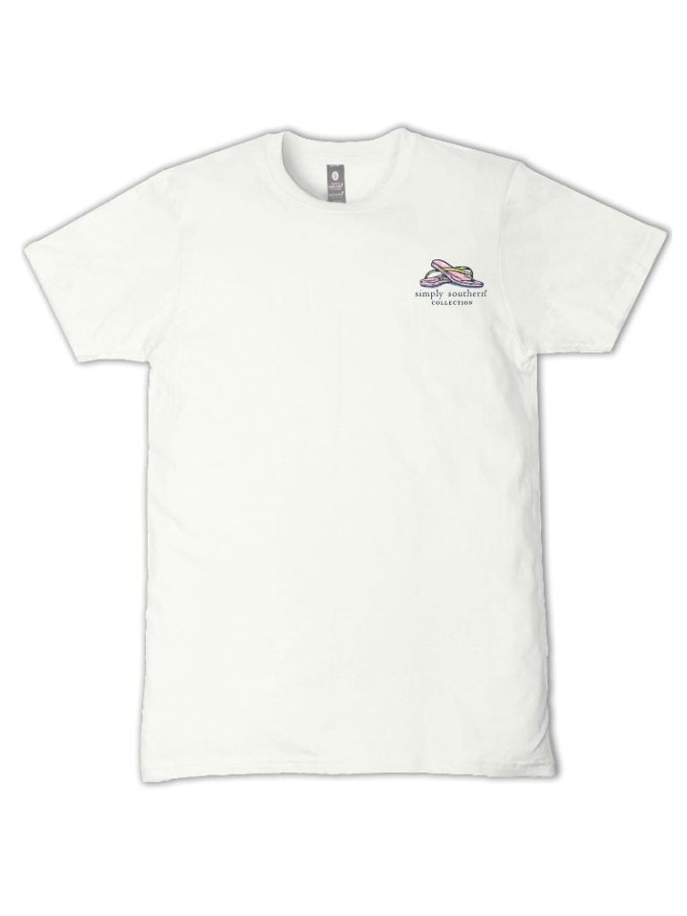 Simply Southern Service Collage Oyster T-Shirt