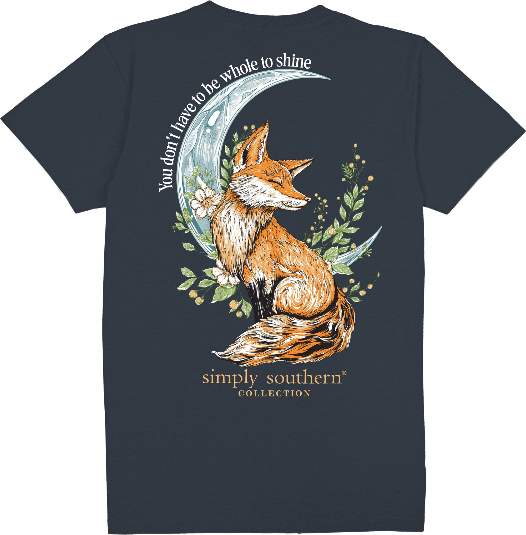 Simply Southern Shine Moon Fox T-Shirt