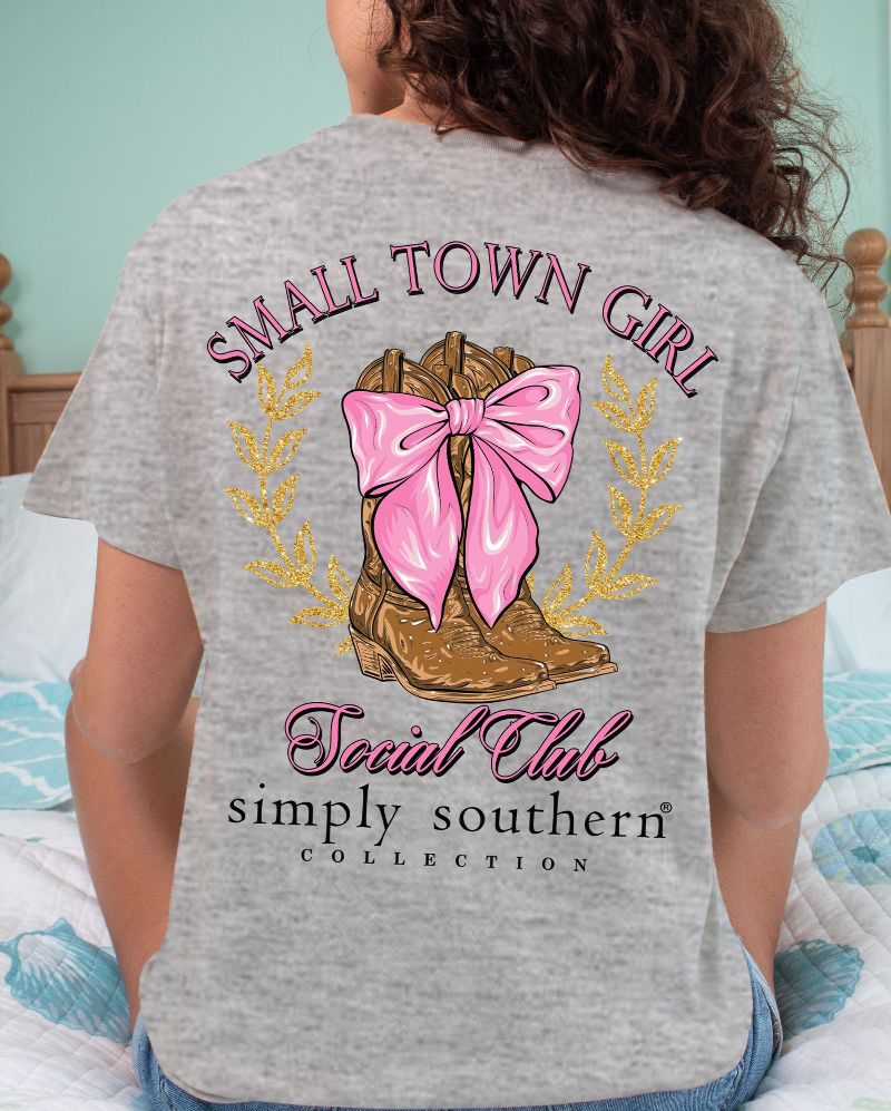 Simply Southern Small Town Girl Social Club T-Shirt