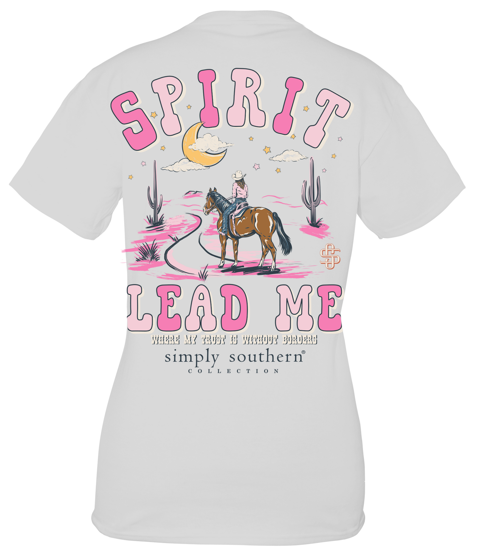 Simply Southern Spirit Lead Me Horse T-Shirt - SimplyCuteTees