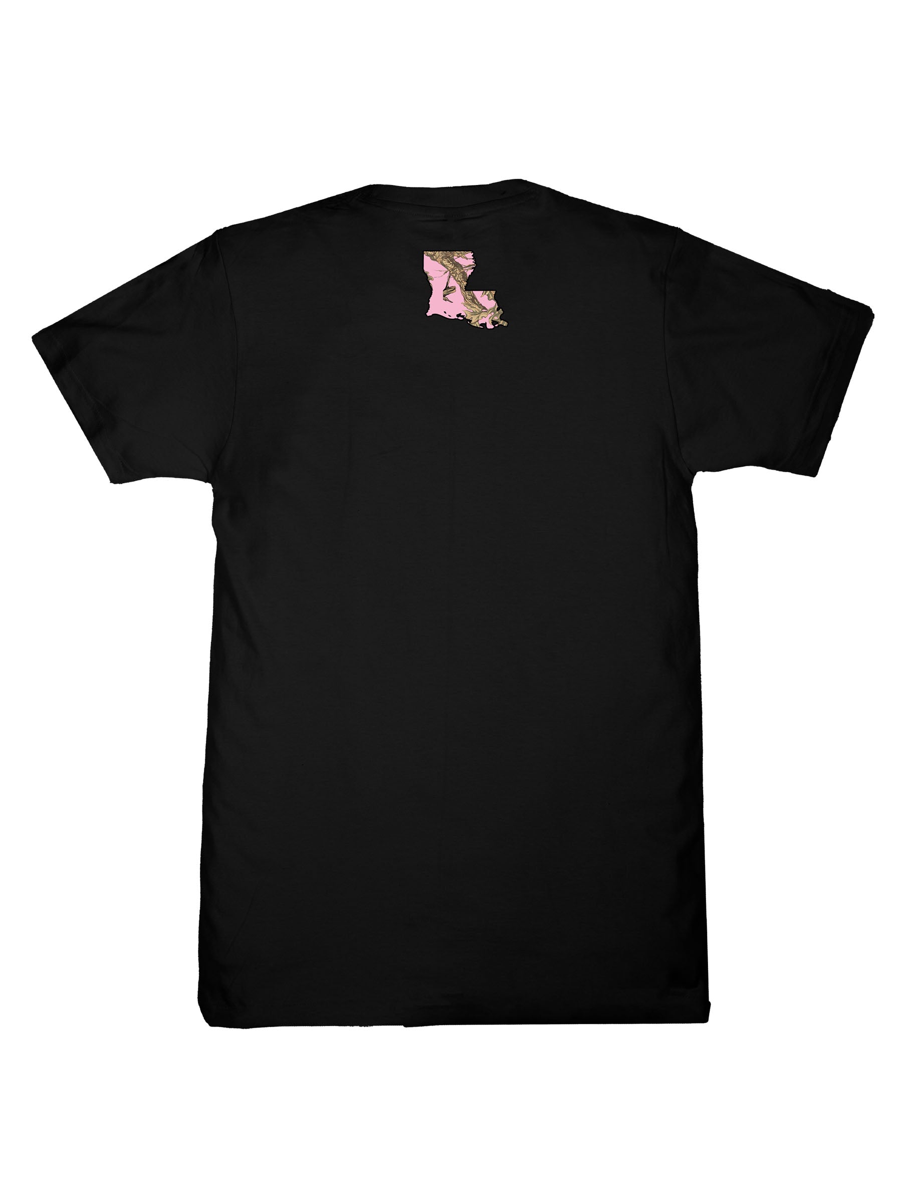 Simply Southern Louisiana Camo Bow Black T-Shirt - SimplyCuteTees