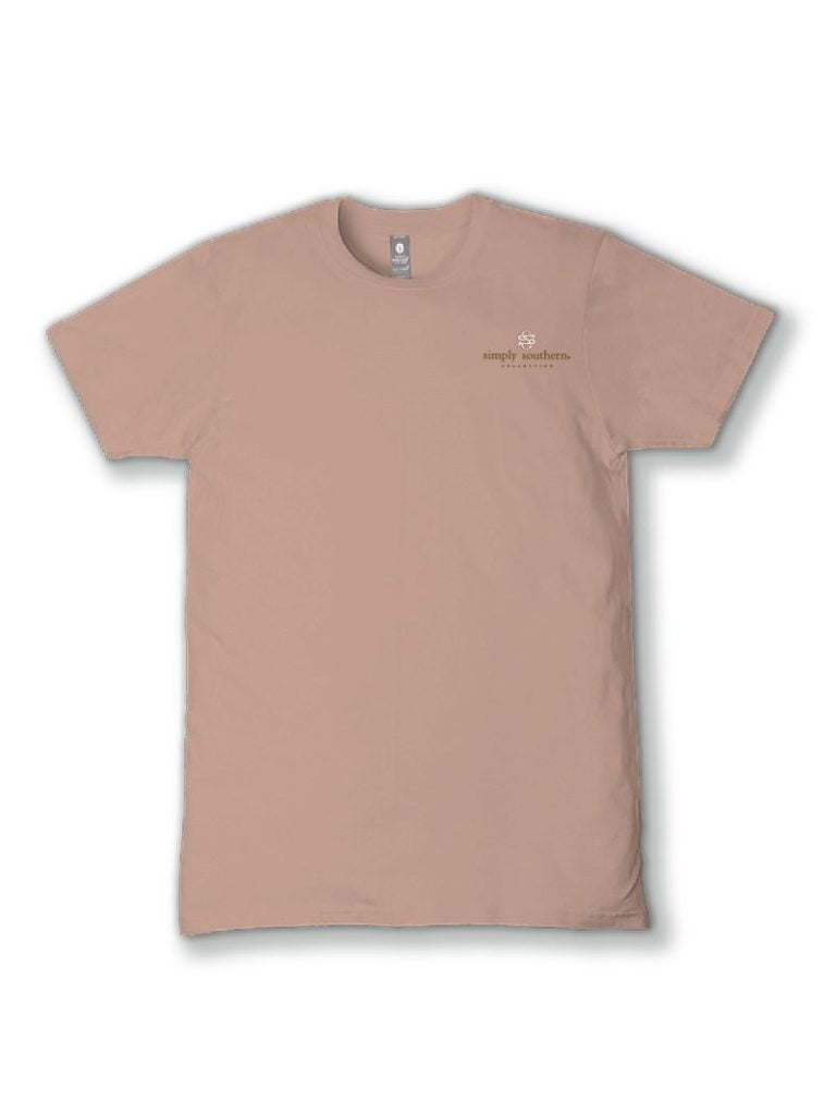 Simply Southern Meet At Book Store Mahogany T-Shirt