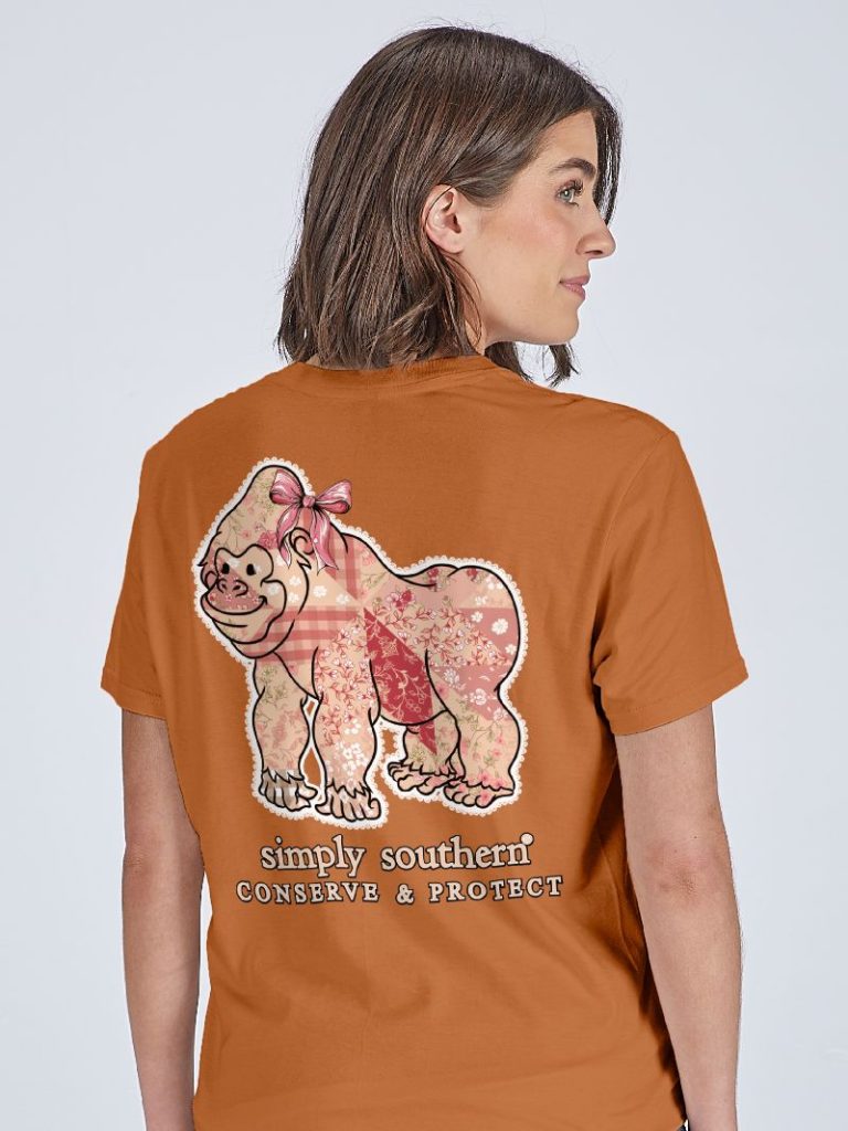 Simply Southern Gorilla Tracker Patch T-Shirt