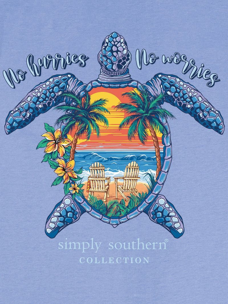 Simply Southern Turtle Tracker Beach Wave T-Shirt - SimplyCuteTees