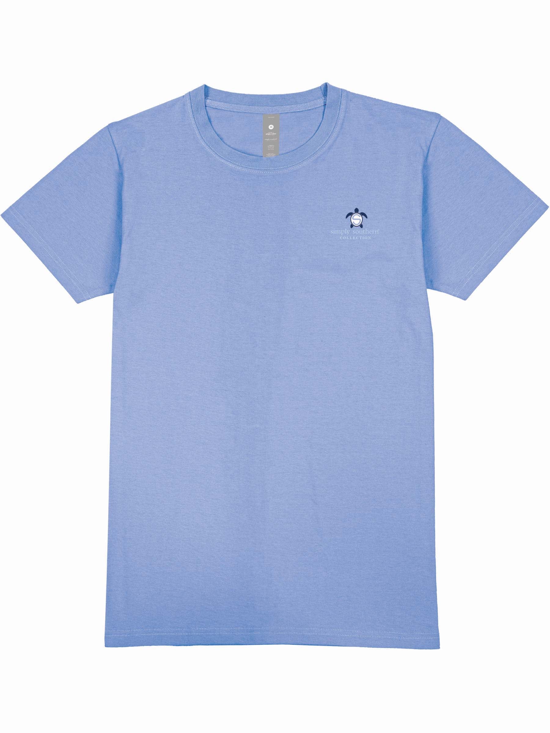 Simply Southern Turtle Tracker Beach Wave T-Shirt - SimplyCuteTees
