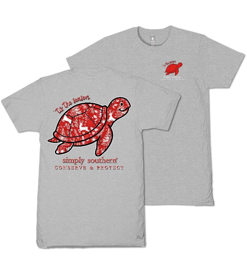 Simply Southern Turtle Tracker Season Holiday T-Shirt