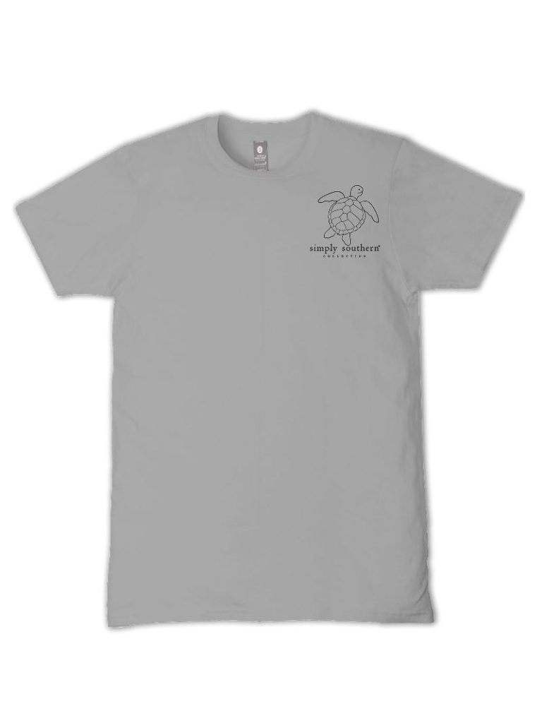 Simply Southern Turtle Tracker White Camo Lunar T-Shirt