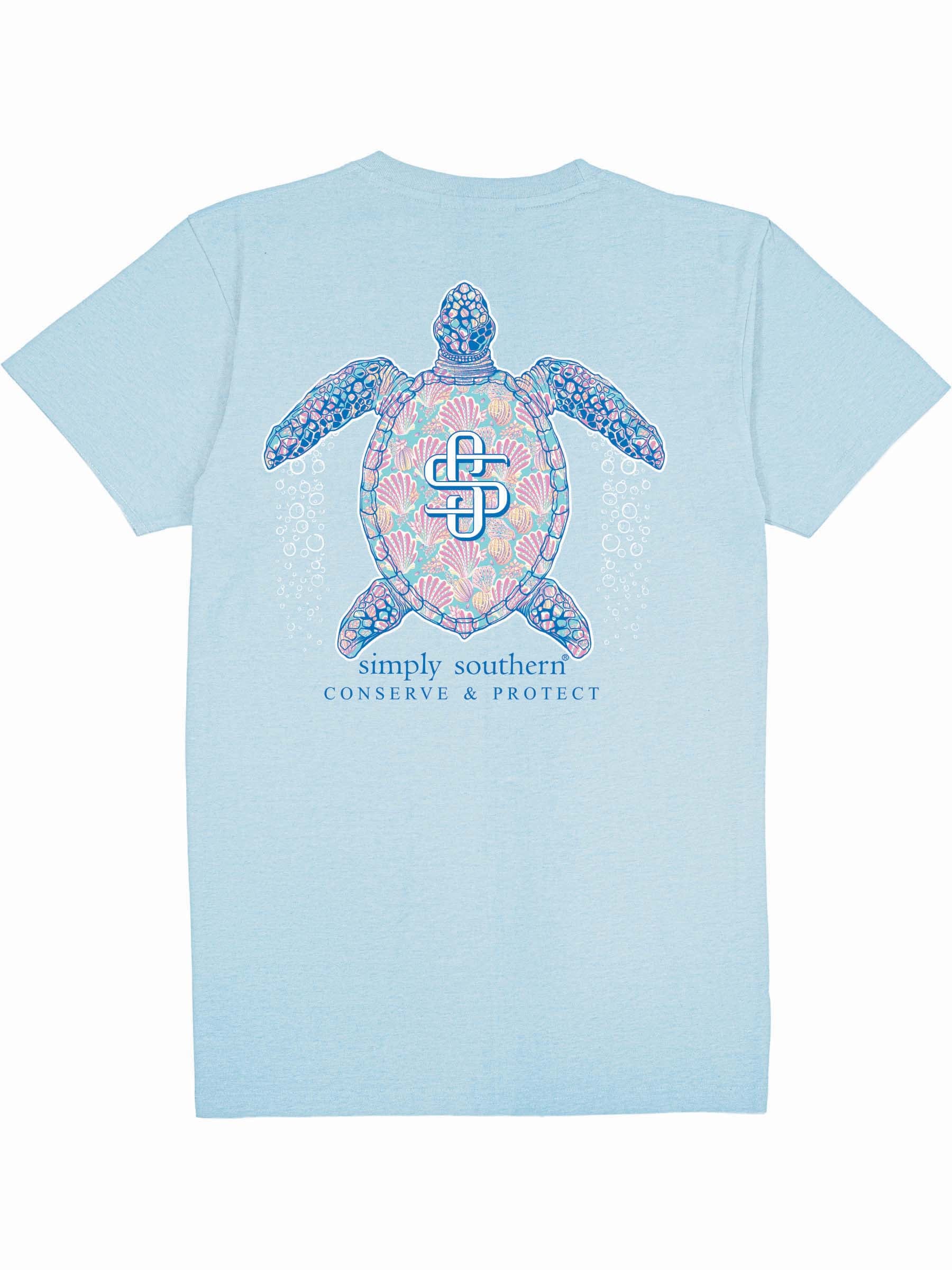 Simply Southern Turtle Tracker Shell Ice T-Shirt
