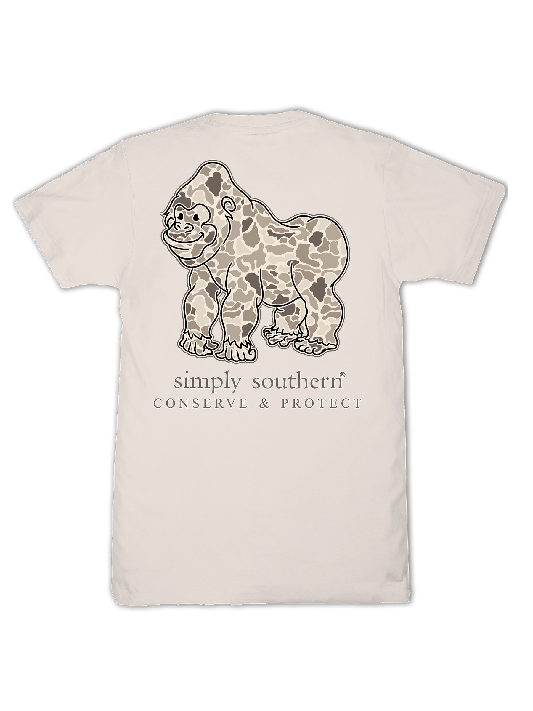 Simply Southern Gorilla Tracker Camo Dust T-Shirt