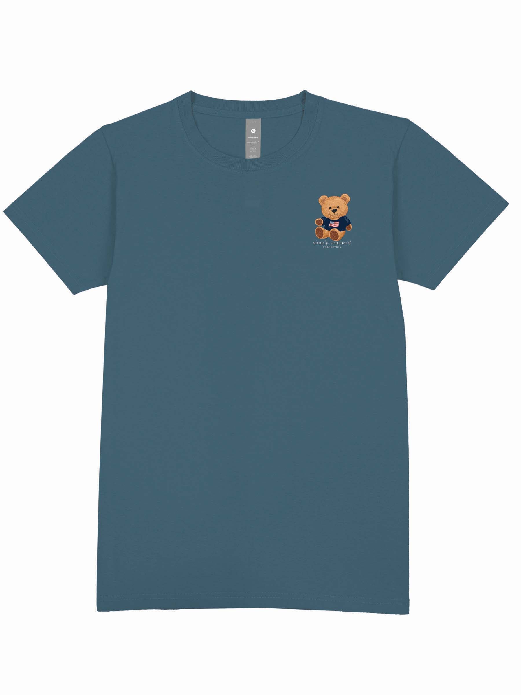 Simply Southern USA Bear T-Shirt - SimplyCuteTees
