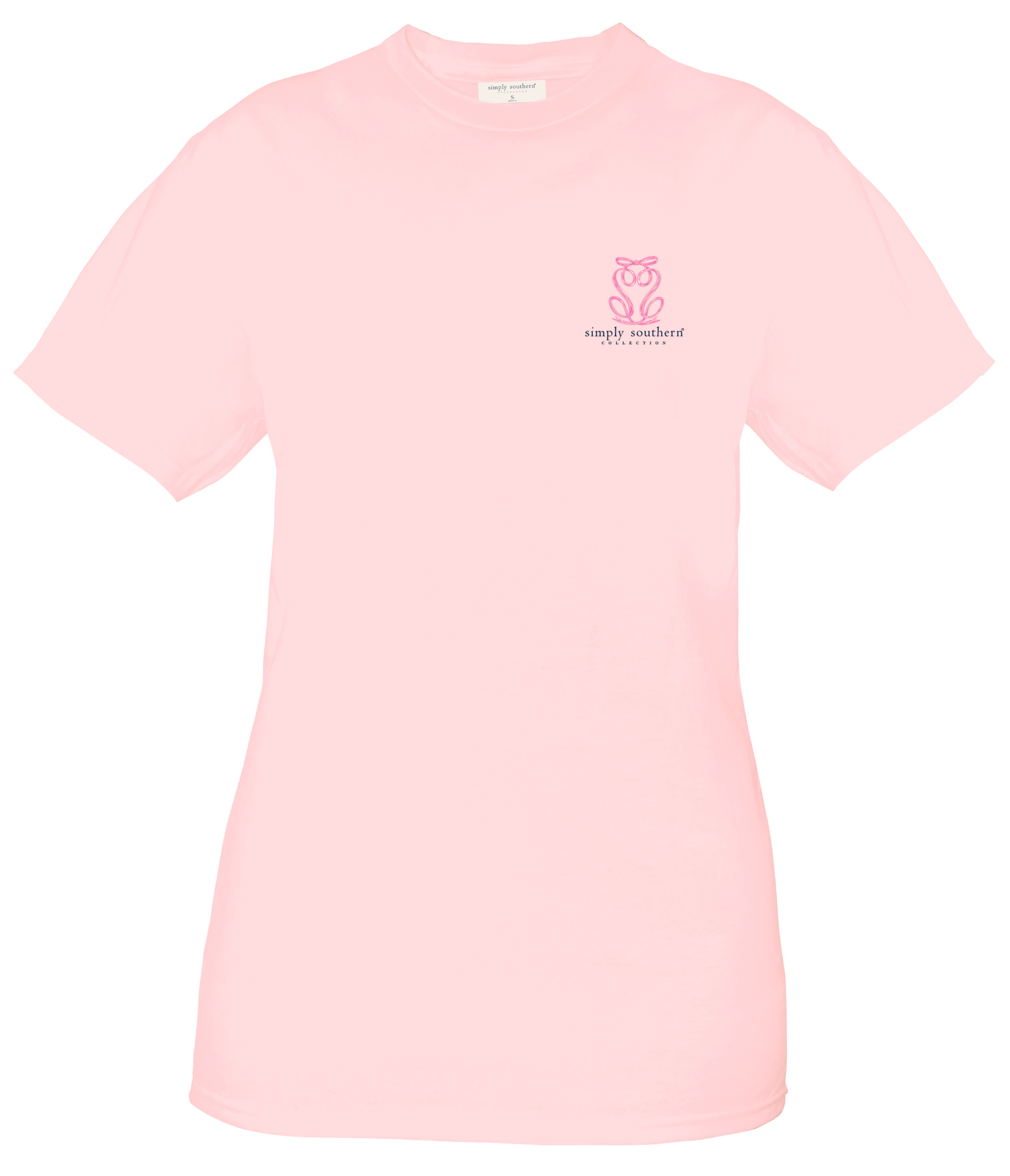Simply Southern Happy Girls Bow T-Shirt