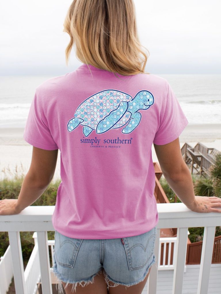 Simply Southern Turtle Tracker Preppy T-Shirt