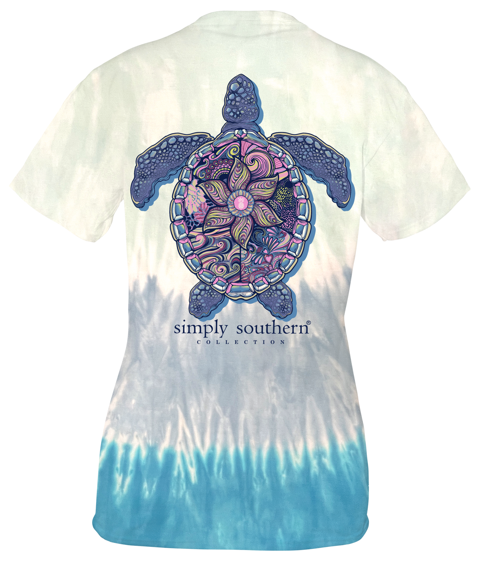 Simply Southern Turtle Tracker Mandala T-Shirt - SimplyCuteTees