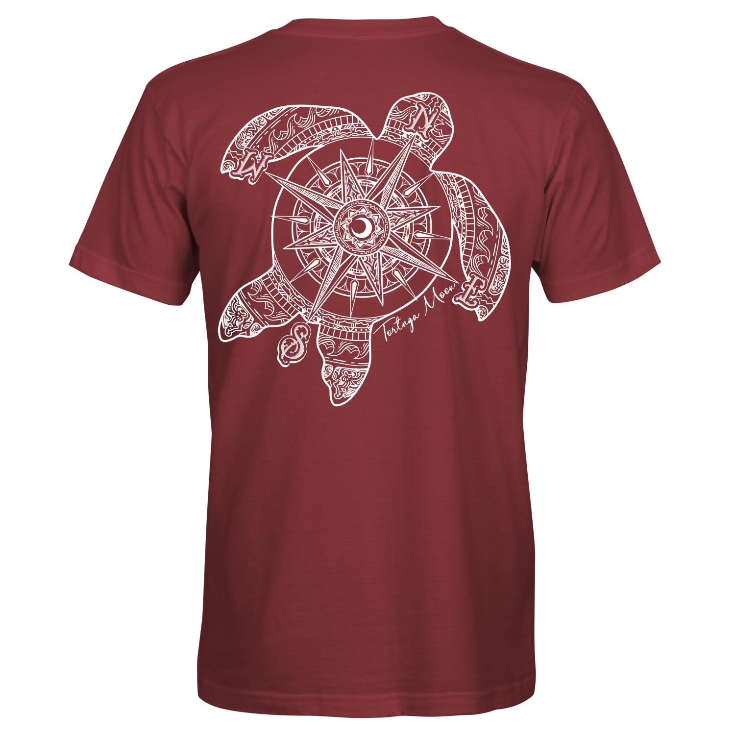 Southern Attitude Tortuga Moon New Compass Turtle Comfort Colors T-Shirt