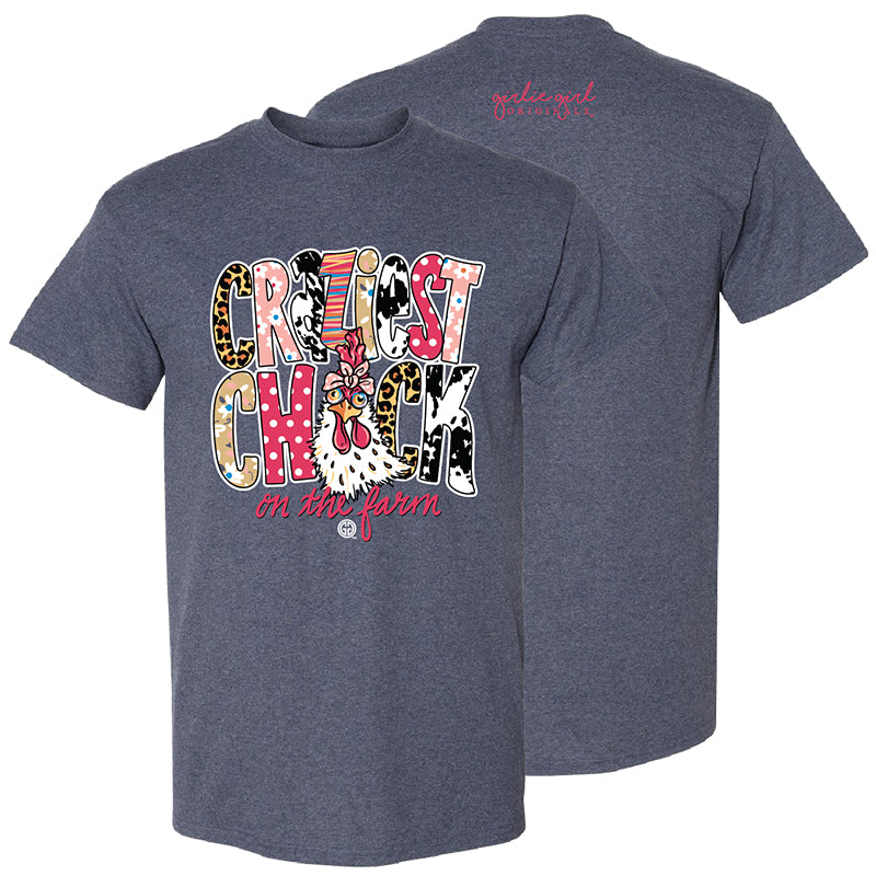 Girlie Girl Originals Craziest Chick Farm T-Shirt - SimplyCuteTees