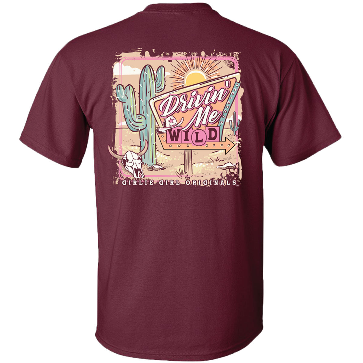 Girlie Girl Originals Drivin Me Wild T-Shirt - SimplyCuteTees