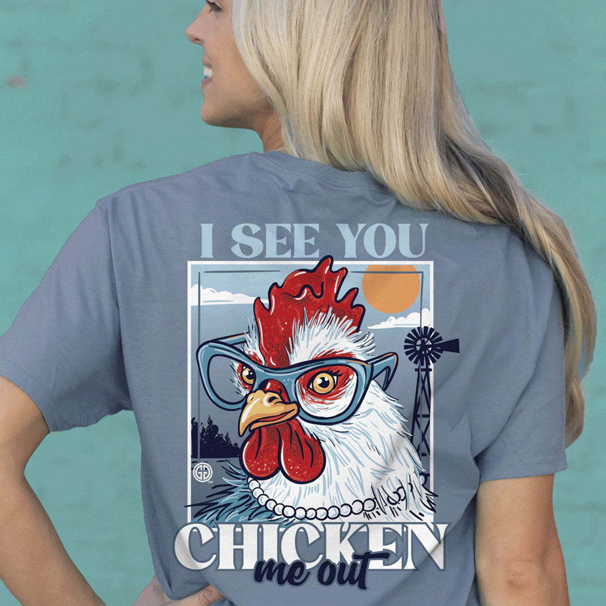 Girlie Girl Originals Chicken Me Out T-Shirt - SimplyCuteTees
