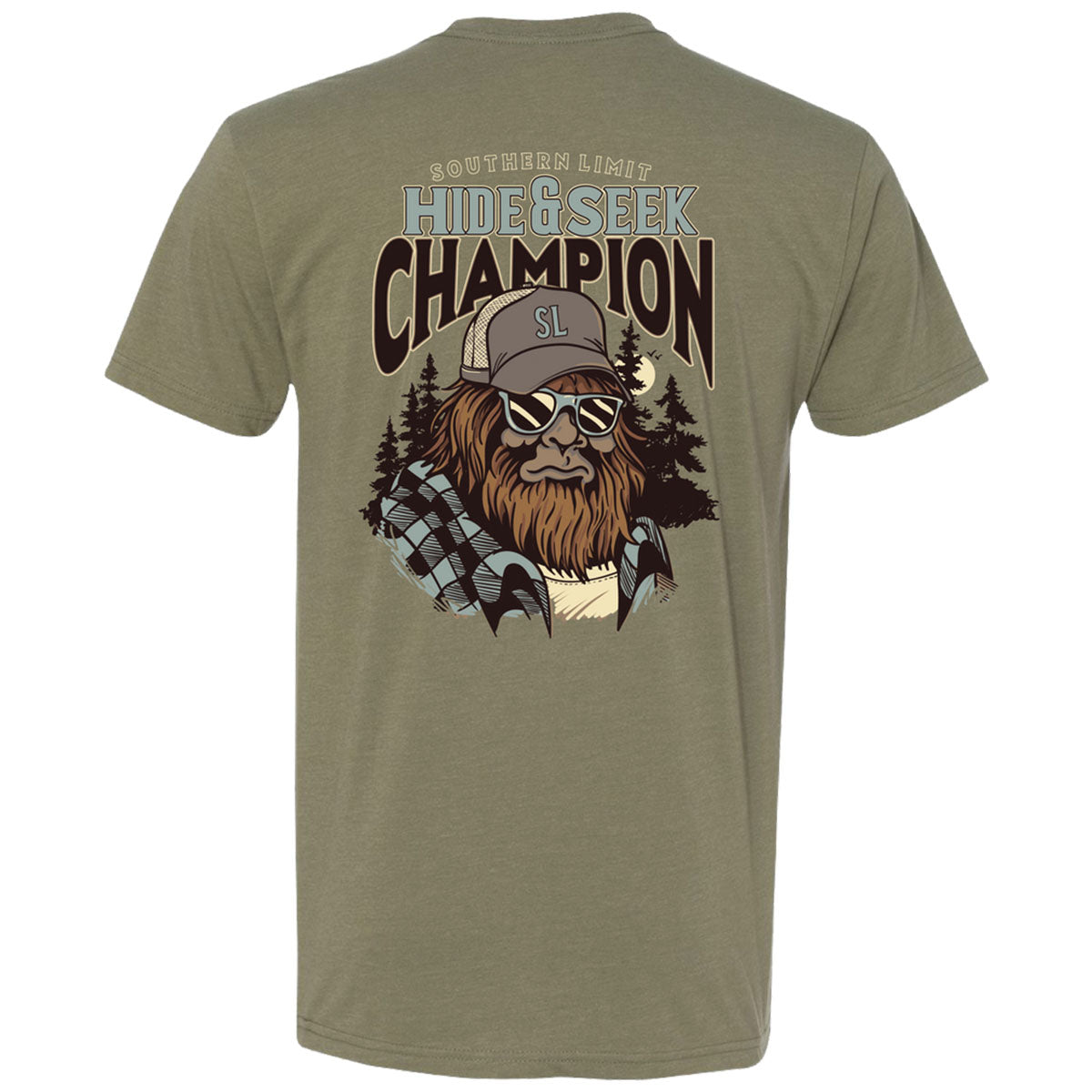 Southern Limit Sasquatch Champion Unisex T-Shirt - SimplyCuteTees